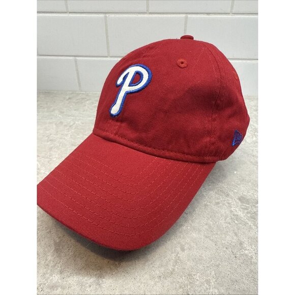 Philadelphia Phillies Adjustable New Era 9Twenty hat Cap. 100% cotton. Like New! - Picture 1 of 8